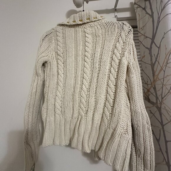 Anthropologie Field top Flower Valerie Wool - Picture 2 of 6